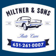 Miltner and Sons Auto Care Menu Logo Home Button